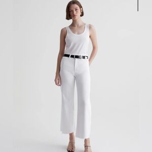 AG Saige Wide Leg Crop Sz 31